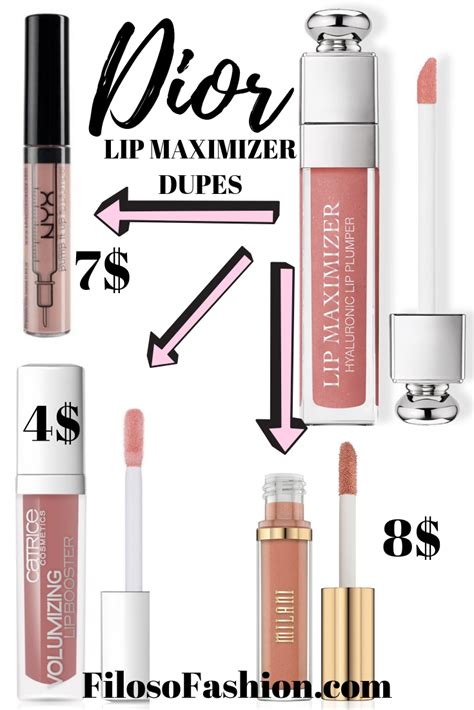 dior addict ultra gloss dupe|dior maximizer dupe.